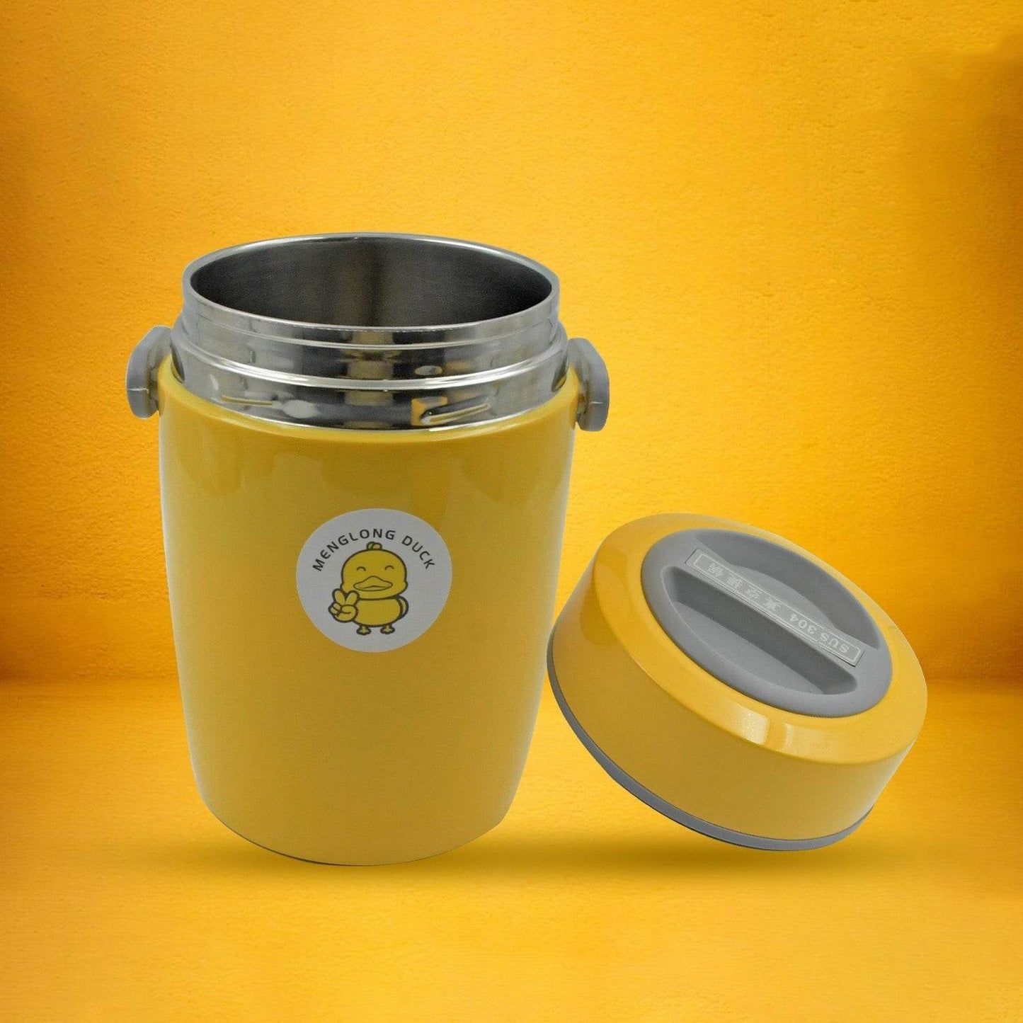 HEAVY LEAK-PROOF STAINLESS STEEL LUNCH BOX/ TIFFIN BOX, 2 COMPARTMENT, FOOD BOX FOR THERMAL CONTAINER FOR FOOD STAINLESS STEEL FOR STUDENT FOR WORK FOR TRAVEL (2 LTR.) - infinityexculsivestore.com