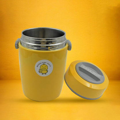 HEAVY LEAK-PROOF STAINLESS STEEL LUNCH BOX/ TIFFIN BOX, 2 COMPARTMENT, FOOD BOX FOR THERMAL CONTAINER FOR FOOD STAINLESS STEEL FOR STUDENT FOR WORK FOR TRAVEL (2 LTR.) - infinityexculsivestore.com