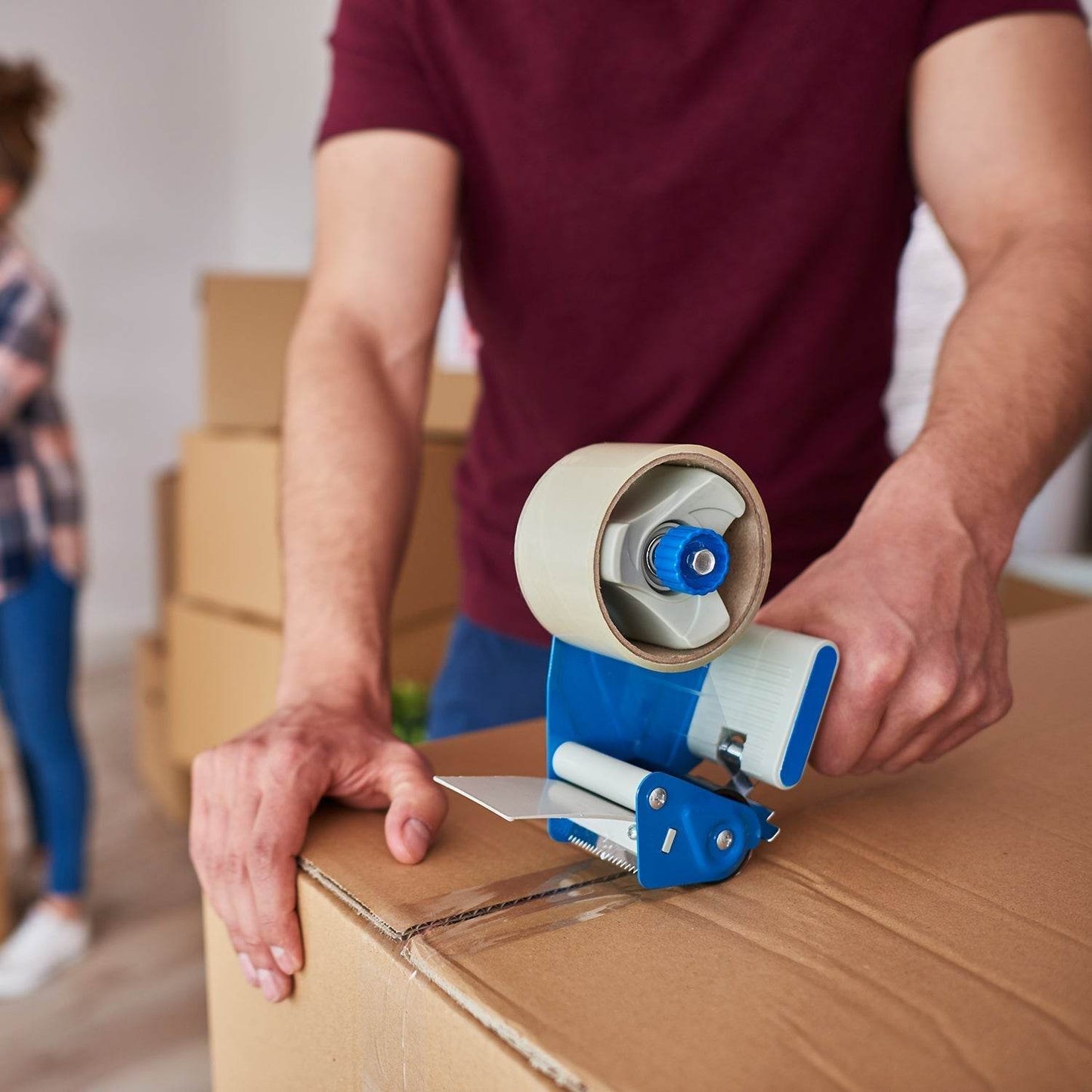 HIGH ADHESIVE TRANSPARENT TAPE FOR HOME PACKAGING. (120 meter) - infinityexculsivestore.com