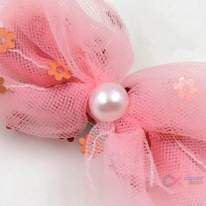 Hair Bow Knot Clip Suitable For Girls (1 Pc) - infinityexculsivestore.com