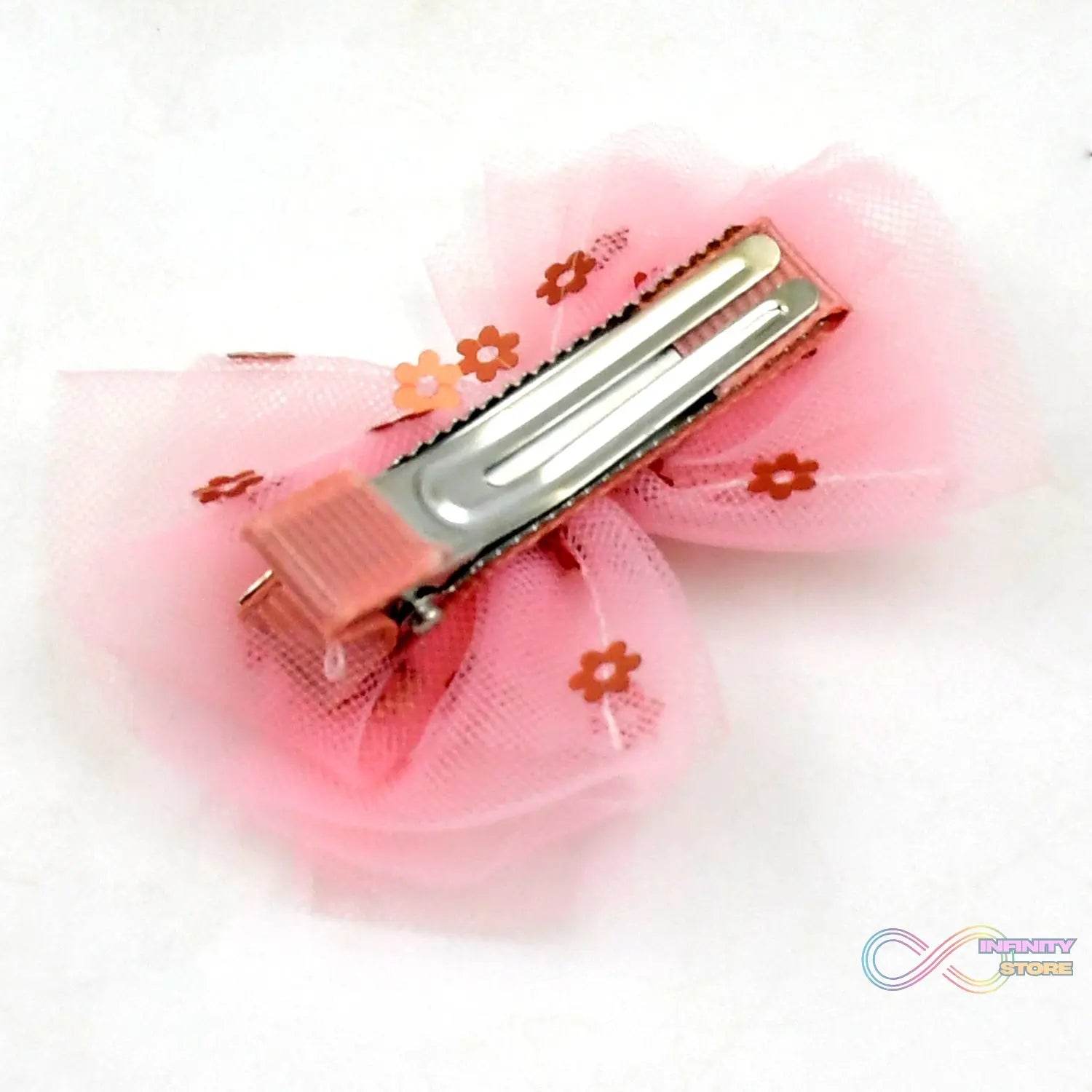 Hair Bow Knot Clip Suitable For Girls (1 Pc) - infinityexculsivestore.com