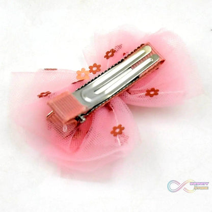 Hair Bow Knot Clip Suitable For Girls (1 Pc) - infinityexculsivestore.com