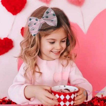 Hair Bow Knot Clip Suitable For Girls (1 Pc) - infinityexculsivestore.com