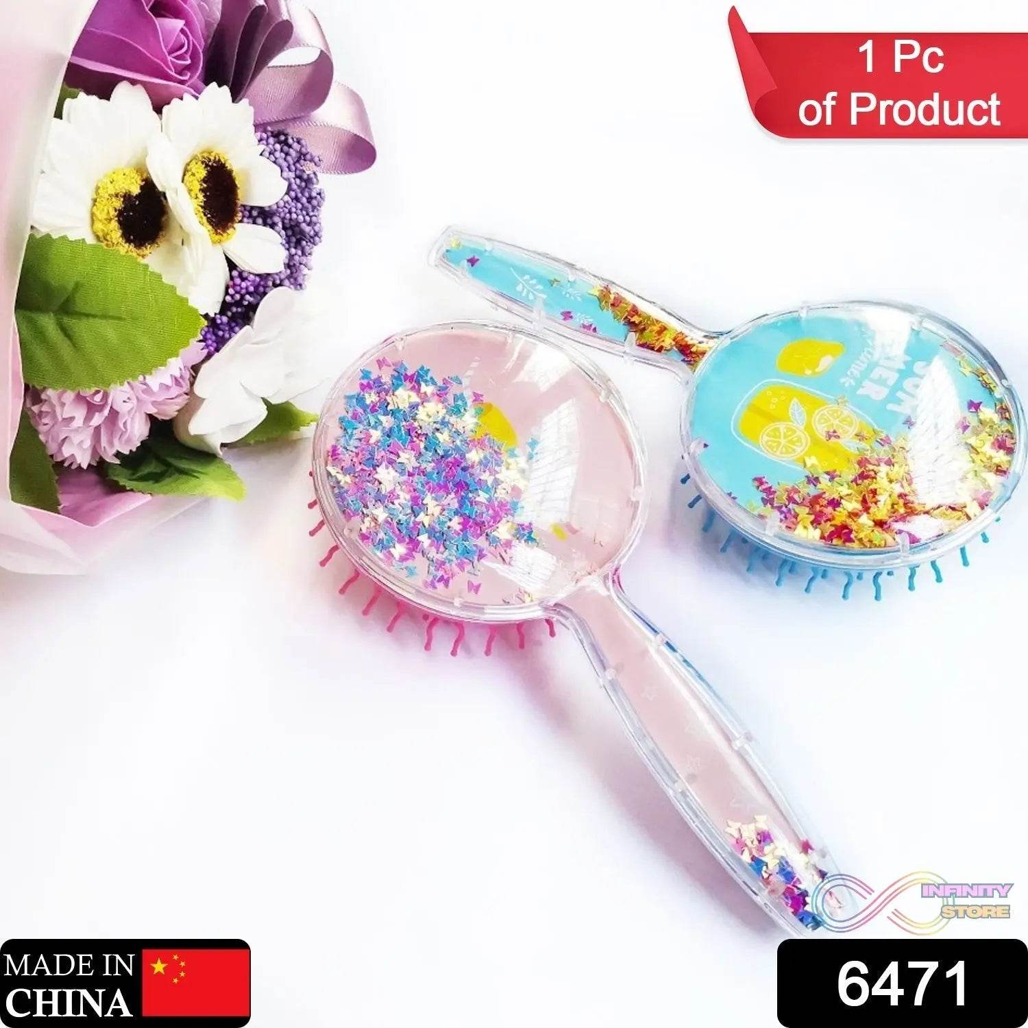 Hair Brush for Kids Detangling Anti - static Soft Massage for Braids Curly Straight Long or Short Wet Or Dry Hair (Multi - Design) - infinityexculsivestore.com