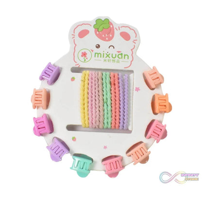 Hair Clips & Hairband for Girls Kids Hair Accessories (22 Pcs Set / Mix Design) - infinityexculsivestore.com