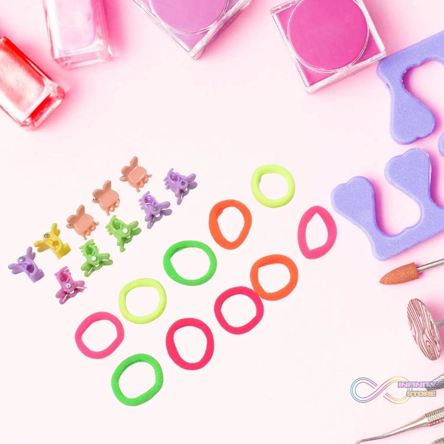 Hair Clips & Hairband for Girls Kids Hair Accessories (22 Pcs Set / Mix Design) - infinityexculsivestore.com