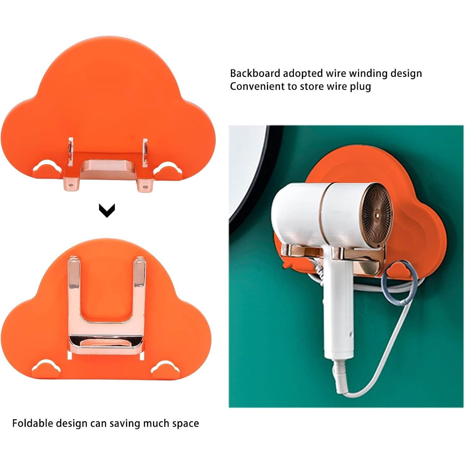 Hair Dryer Holder Stand / Frame (1 Pc) - infinityexculsivestore.com