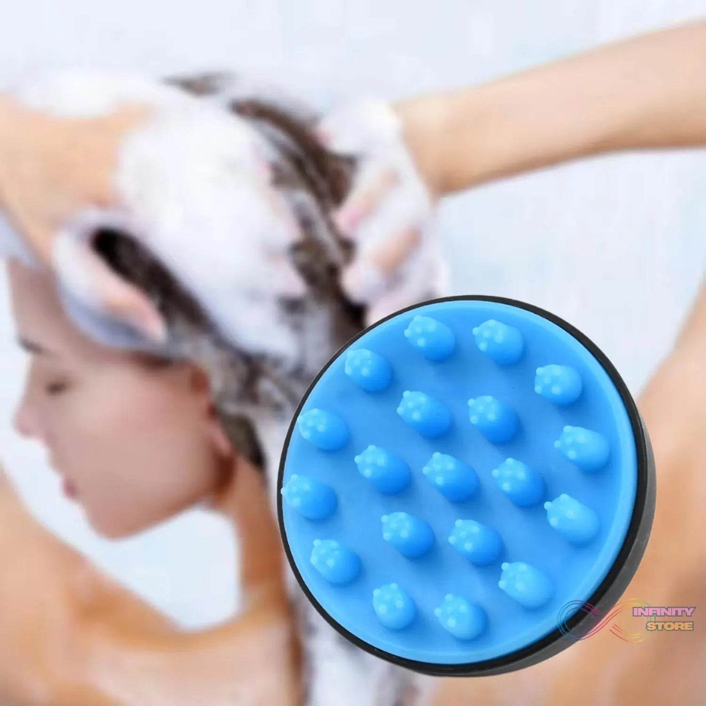 Hair Scalp Massager Shampoo Brush Comb (1 Pc) - infinityexculsivestore.com