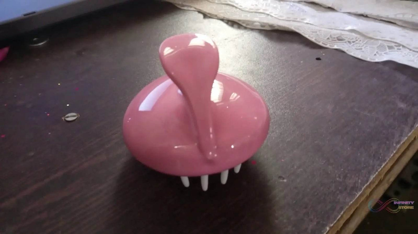 Hair Scalp Scrubber Massager, Waterproof Stress Fatigue Relief, Deep Clean for Hair Wash, Scalp and Body Massage with Soft Teeth Design - infinityexculsivestore.com