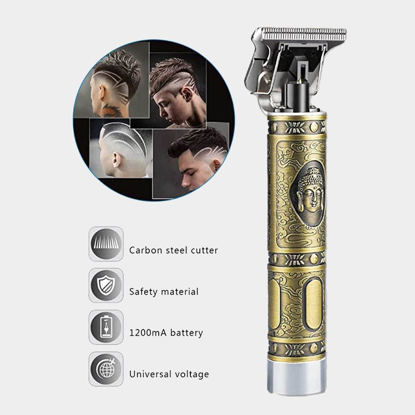 Hair Trimmer for Men Hair Style Trimmer, Professional Hair Clipper, Adjustable Blade Clipper & Shaver for Men - infinityexculsivestore.com