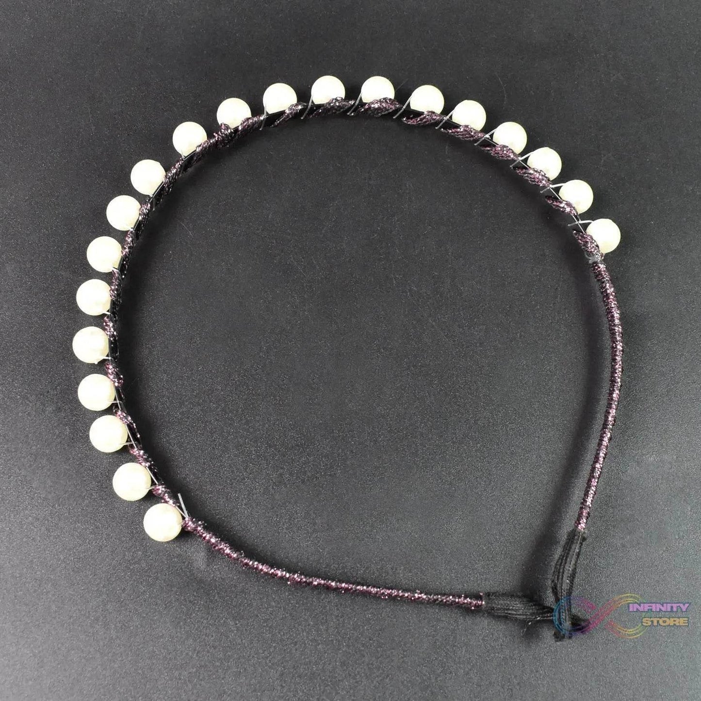 Hairband Pearls Fancy Party Hairband (1 Pc / Mix Design) - infinityexculsivestore.com