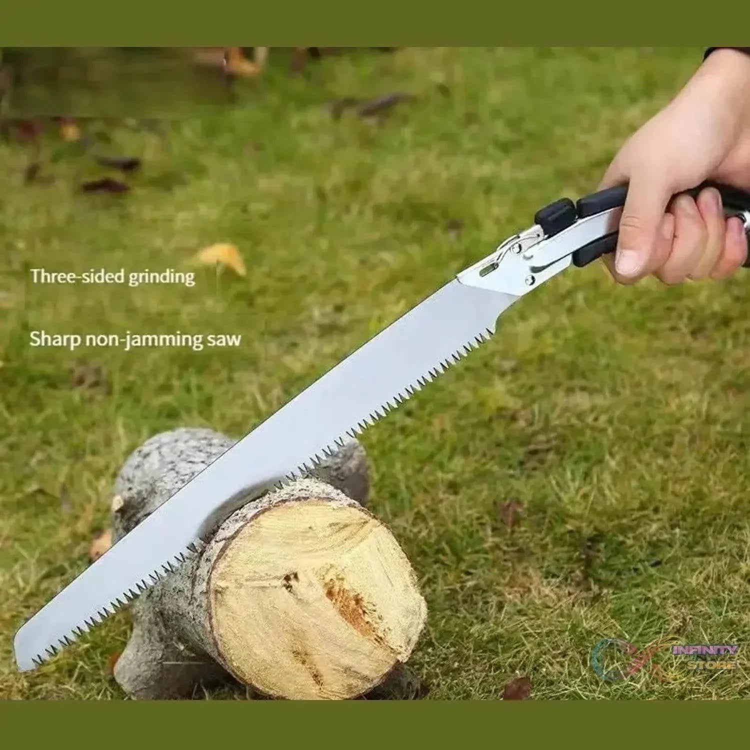 Hand Pruning Saw For Tree Branch Cutter (1 Pc / With Cover / 50 Cm Long) - infinityexculsivestore.com