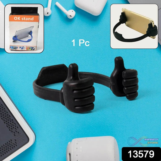 Hand Shape Mobile Stand OK Thumb phone Holder Multicolor (1 Pc) - infinityexculsivestore.com