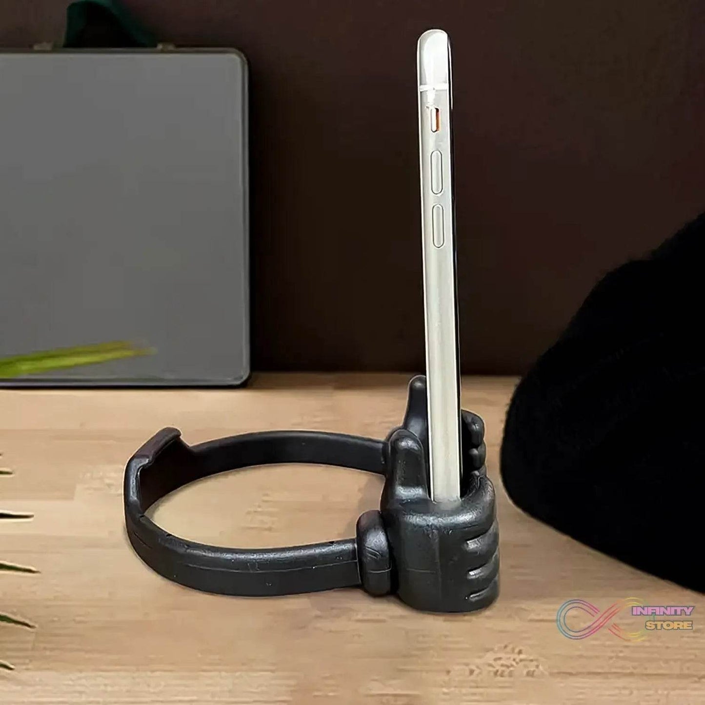 Hand Shape Mobile Stand OK Thumb phone Holder Multicolor (1 Pc) - infinityexculsivestore.com