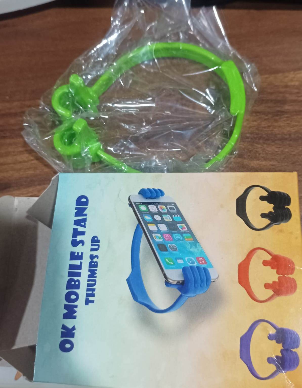 Hand Shape Mobile Stand used in all kinds of places including household and offices as a mobile supporting stand (1 Pc / With Color Box)  - infinityexculsivestore.com