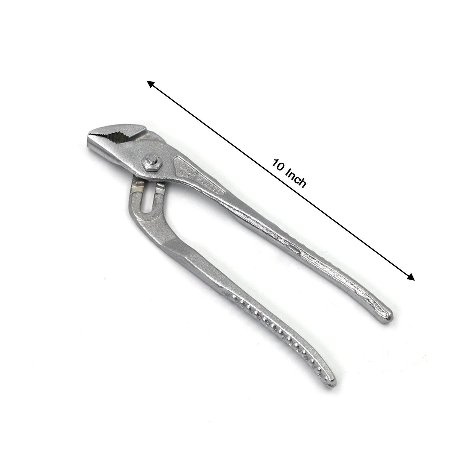 Hand Tool - Water Pump Adjustable Plier Wrench Slip Joint Type, Chrome Plated - infinityexculsivestore.com