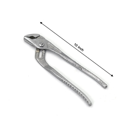 Hand Tool - Water Pump Adjustable Plier Wrench Slip Joint Type, Chrome Plated - infinityexculsivestore.com