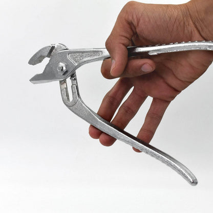 Hand Tool - Water Pump Adjustable Plier Wrench Slip Joint Type, Chrome Plated - infinityexculsivestore.com
