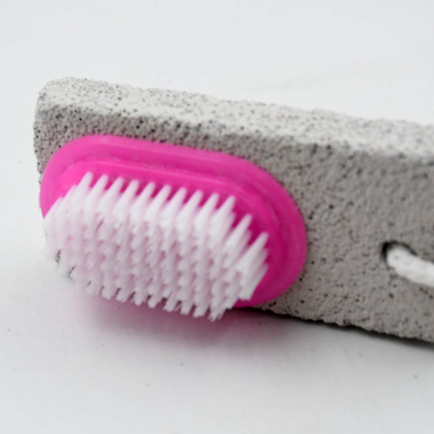 Hand and Foot Brush with pumice stone to Remove Dead Skin & Callus Stone Foot Scrubber Pedicure Brush For Dead Skin - infinityexculsivestore.com