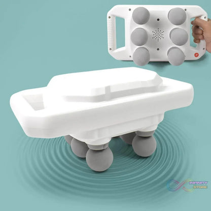 Handheld Full Body Massager 6-Head Massage Gun (1 Pc / Mix Color) - infinityexculsivestore.com