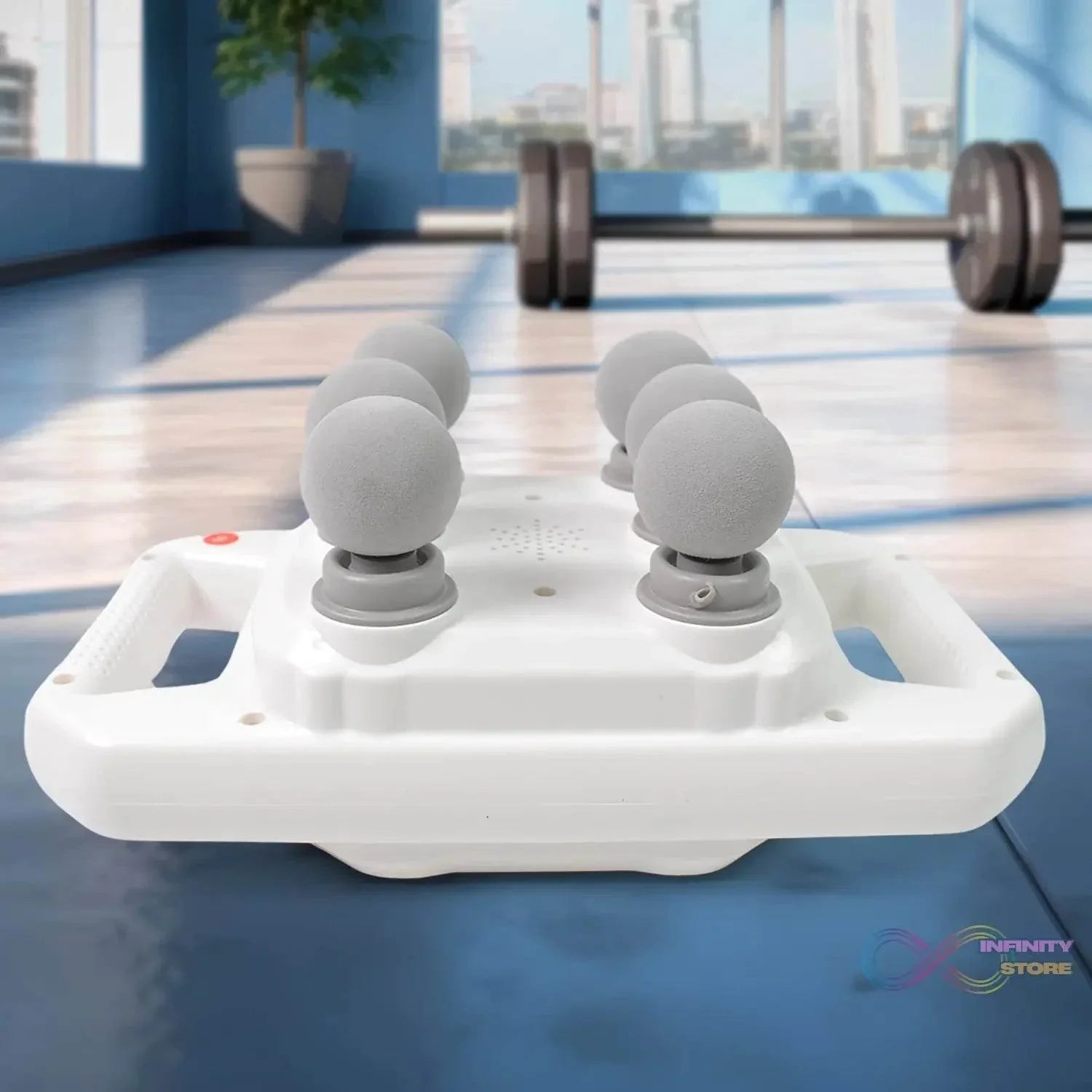 Handheld Full Body Massager 6-Head Massage Gun (1 Pc / Mix Color) - infinityexculsivestore.com