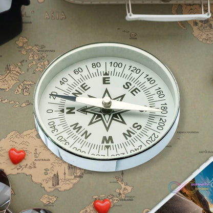 Handheld Large Compass for direction and Navigation (80 MM / 3 Inch / 1 Pc) - infinityexculsivestore.com