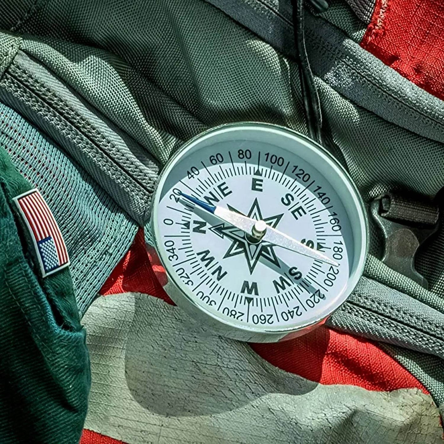 Handheld Large Compass for direction and Navigation (80 MM / 3 Inch / 1 Pc) - infinityexculsivestore.com