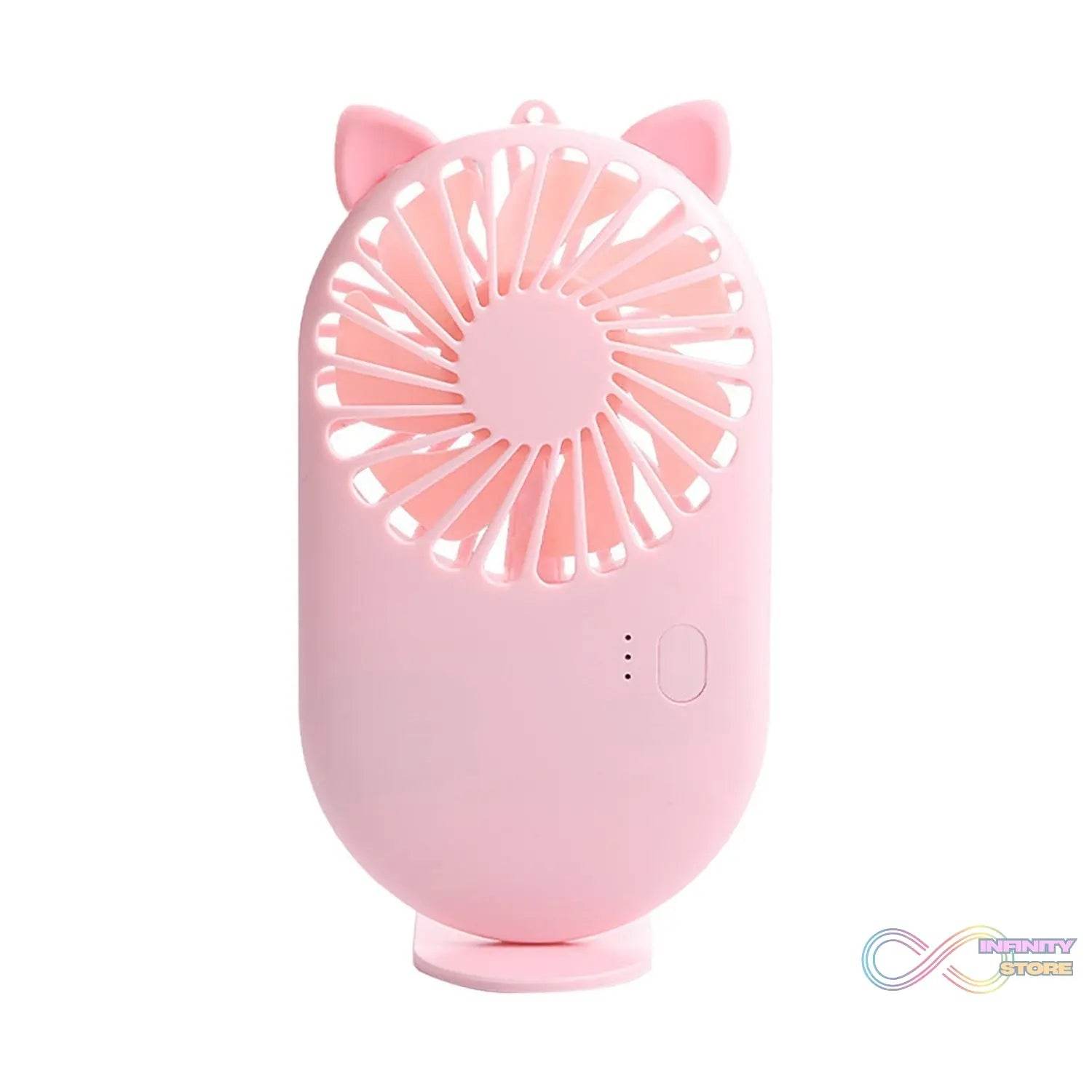 Handheld Mini Fan - USB Personal Fan with Bracket, Pocket-Sized Desktop Fan (Battery Not Included) - infinityexculsivestore.com