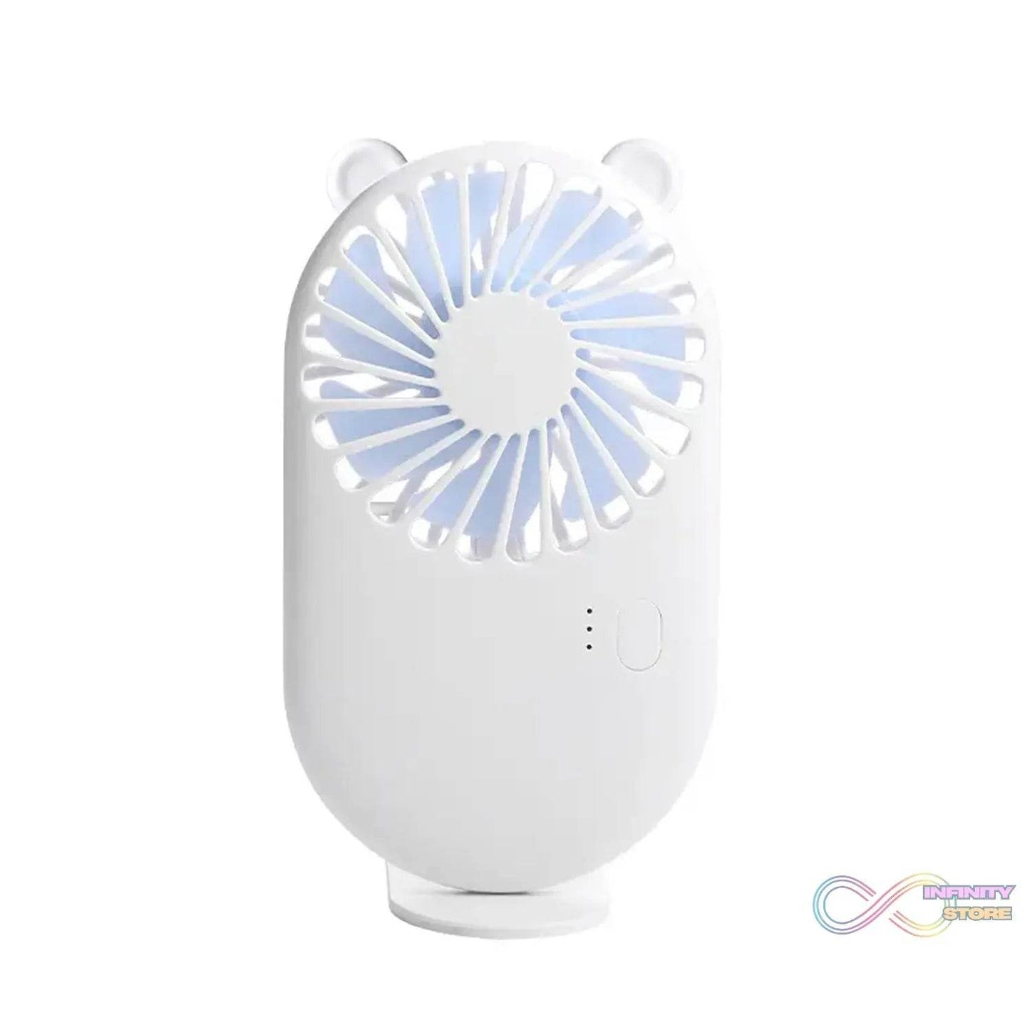 Handheld Mini Fan - USB Personal Fan with Bracket, Pocket-Sized Desktop Fan (Battery Not Included) - infinityexculsivestore.com