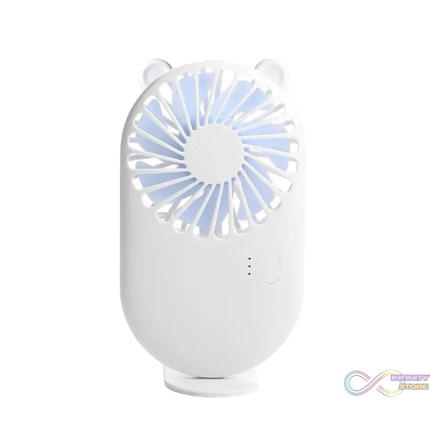 Handheld Mini Fan - USB Personal Fan with Bracket, Pocket-Sized Desktop Fan (Battery Not Included) - infinityexculsivestore.com