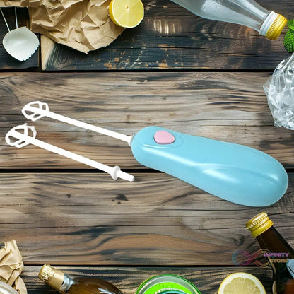 Handheld Plastic Electric Mixer Blender (1 Pc /Battery Not Included) - infinityexculsivestore.com