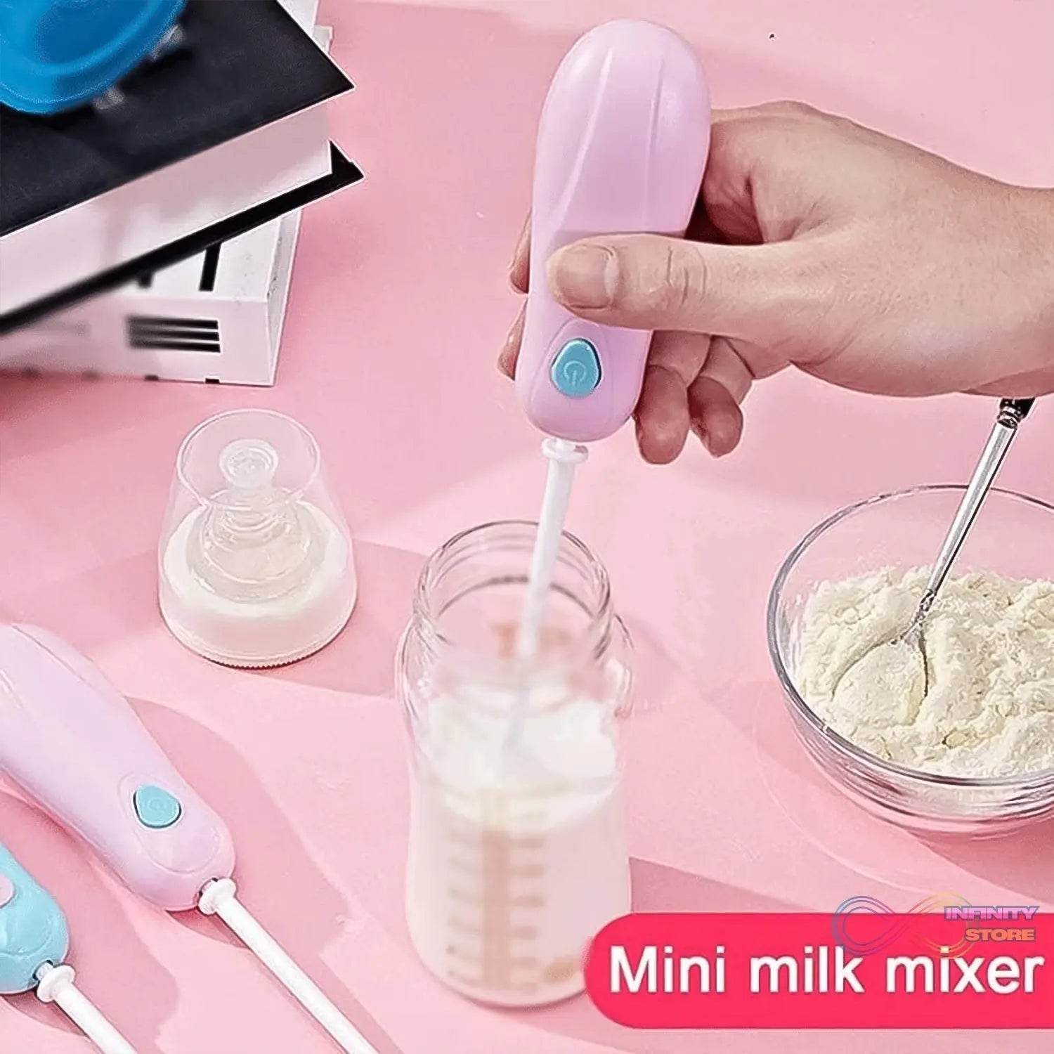Handheld Plastic Electric Mixer Blender (1 Pc /Battery Not Included) - infinityexculsivestore.com