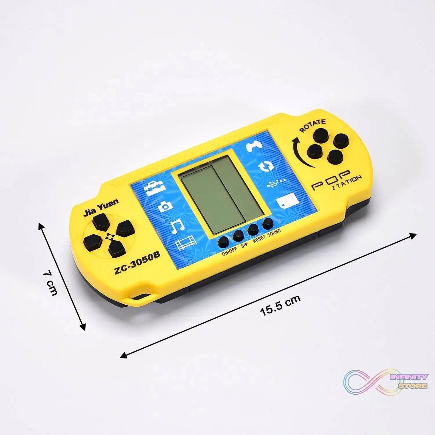 Handheld Video Game POP Station Pocket Game Toy. - infinityexculsivestore.com