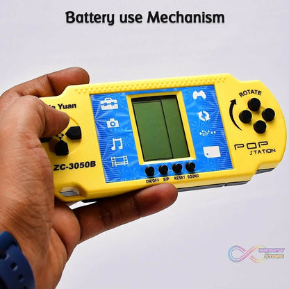 Handheld Video Game POP Station Pocket Game Toy. - infinityexculsivestore.com