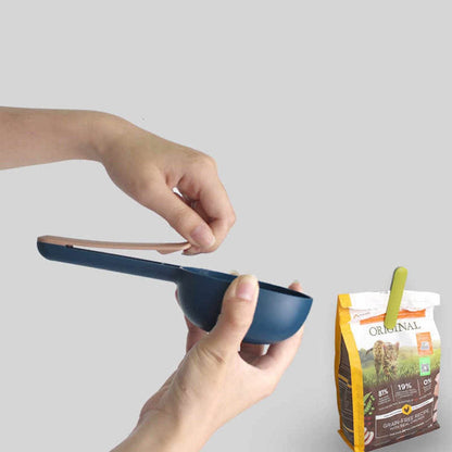 Handle Clip Function Design ABS Food-Grade Materials Pet Food Shovel - infinityexculsivestore.com