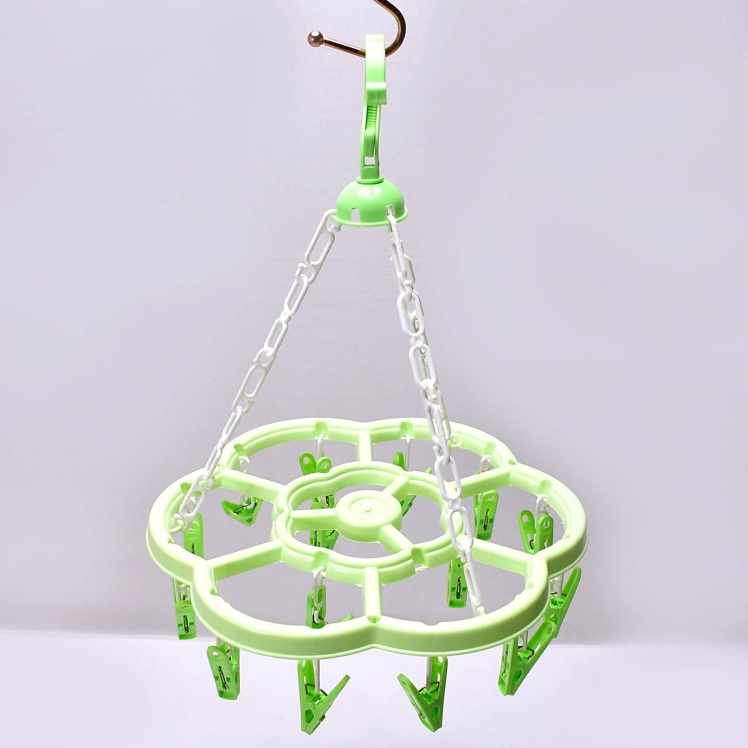 Hanger Household Plastic Hanger 15 Clips Hanger For House Use - infinityexculsivestore.com