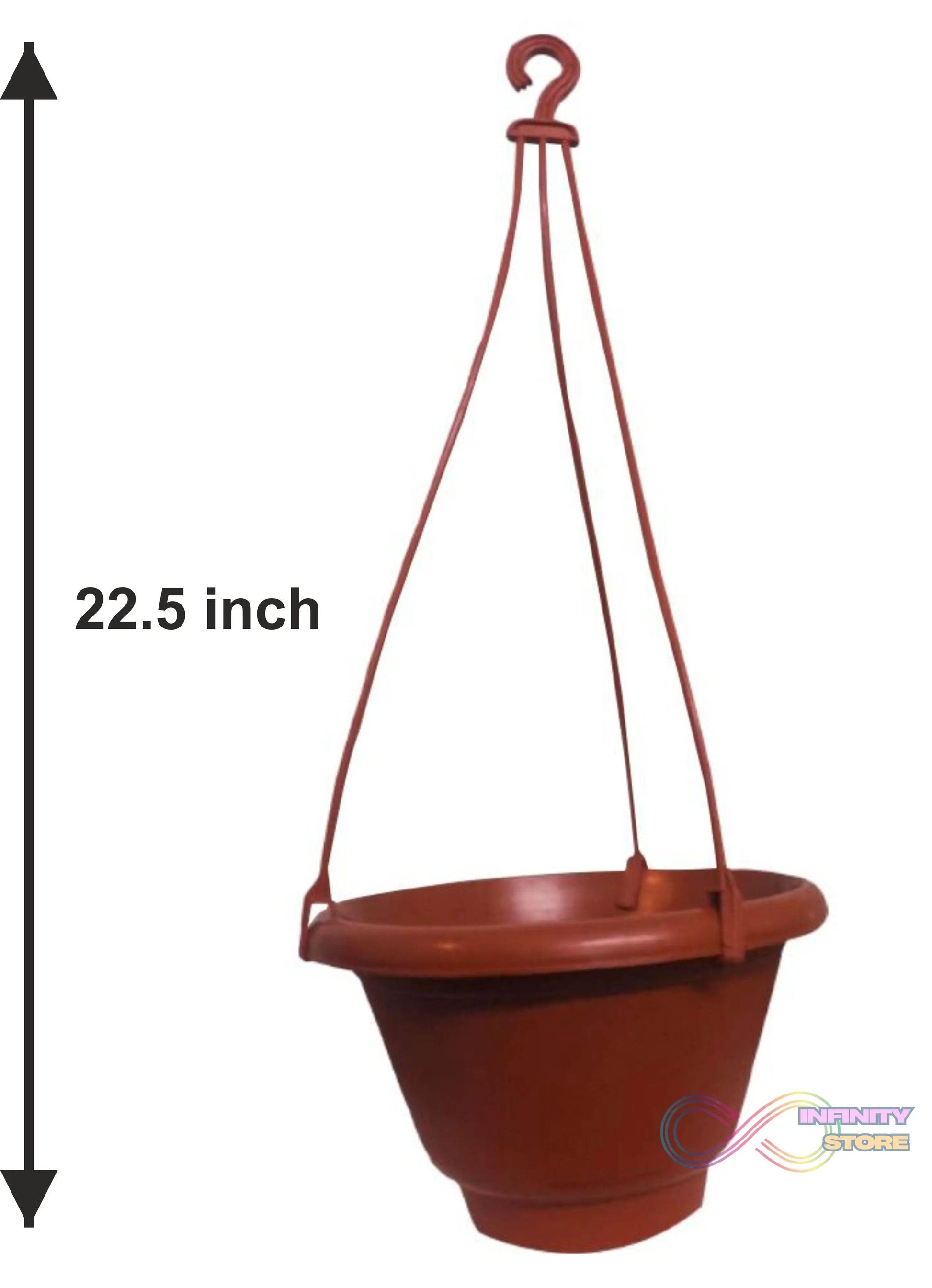 Hanging Flower Pot with Hanging Roap - infinityexculsivestore.com