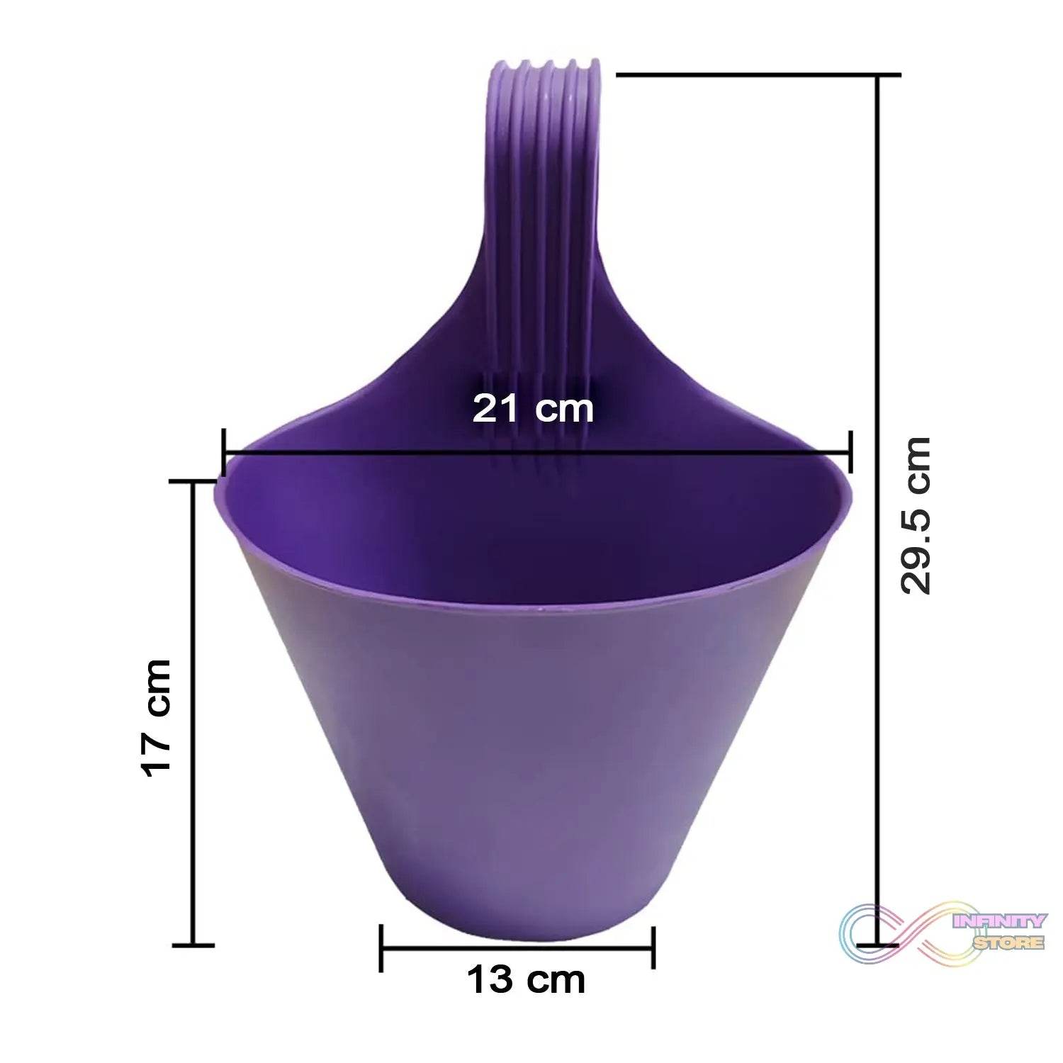 Hanging Planter Pot used for storing and holding plants and flowers in it and this is widely used in in all kinds of gardening and household places etc. - infinityexculsivestore.com