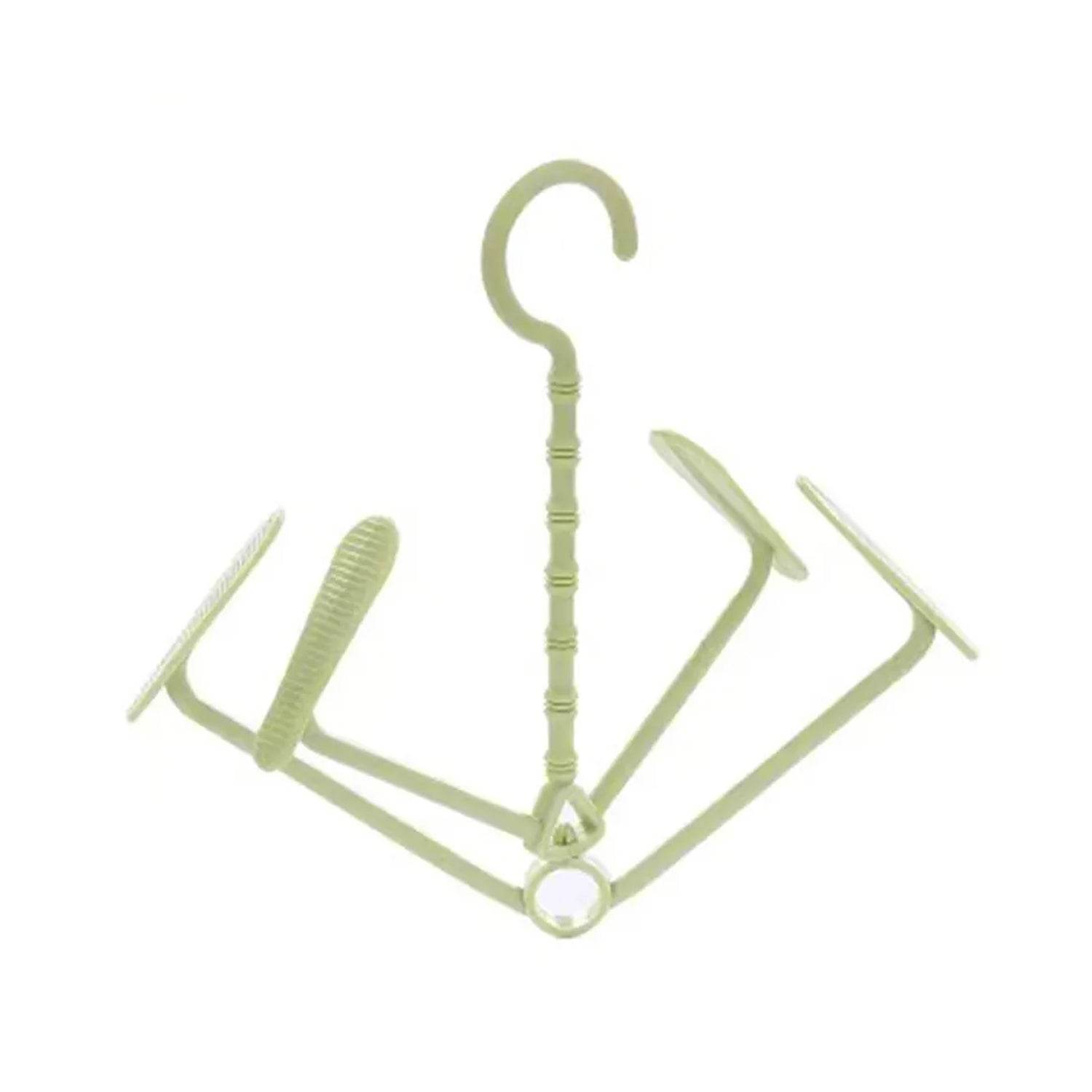 Hanging Shoe Rack Rotating Four Hooks Portable Drying Shoe Rack Wet and Dry Dual-use Drying Shoes Hanger Windproof - infinityexculsivestore.com