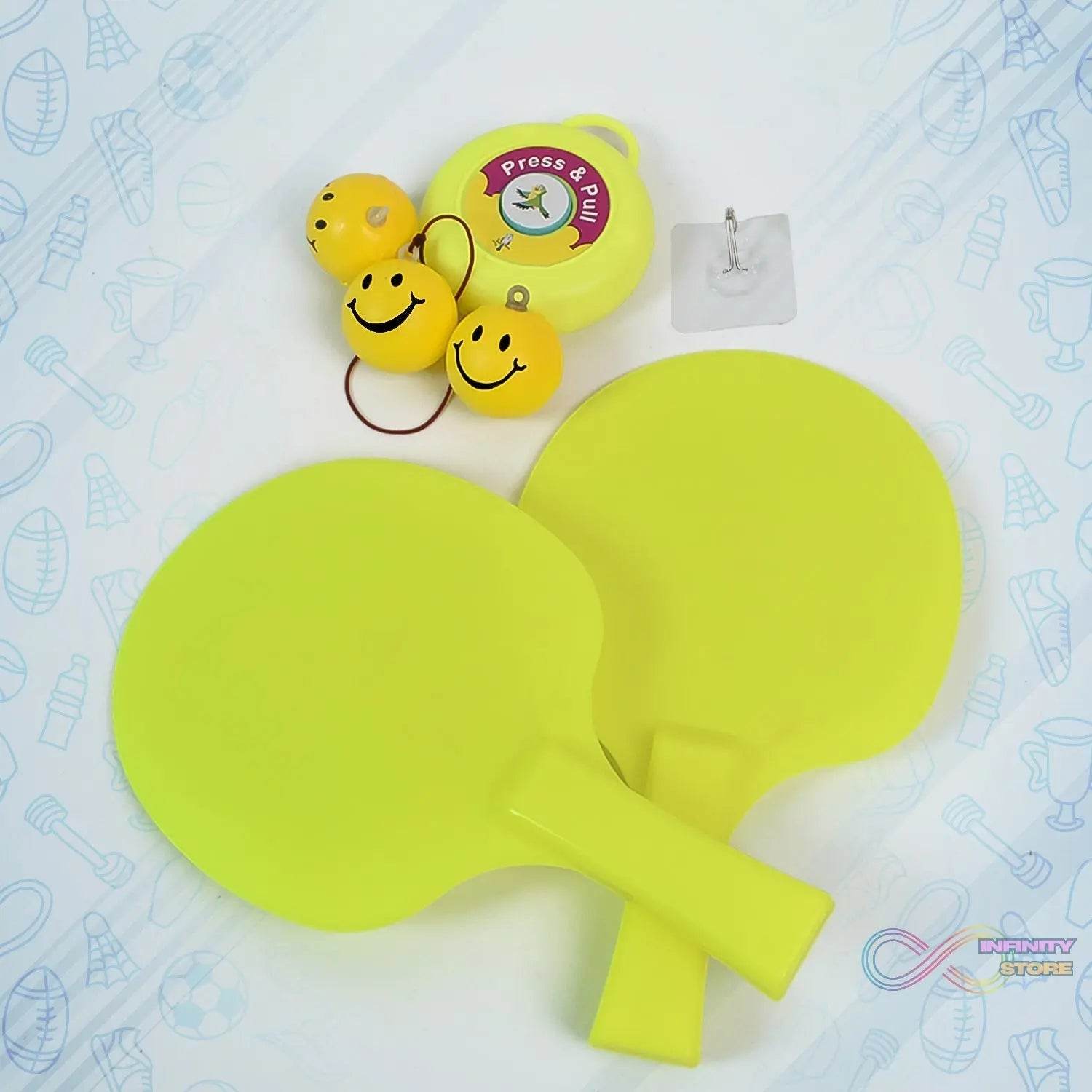 Hanging Table Tennis Trainer Set with Three Ball (1 Set) - infinityexculsivestore.com