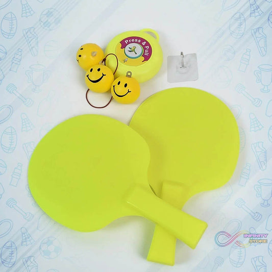 Hanging Table Tennis Trainer Set with Three Ball (1 Set) - infinityexculsivestore.com