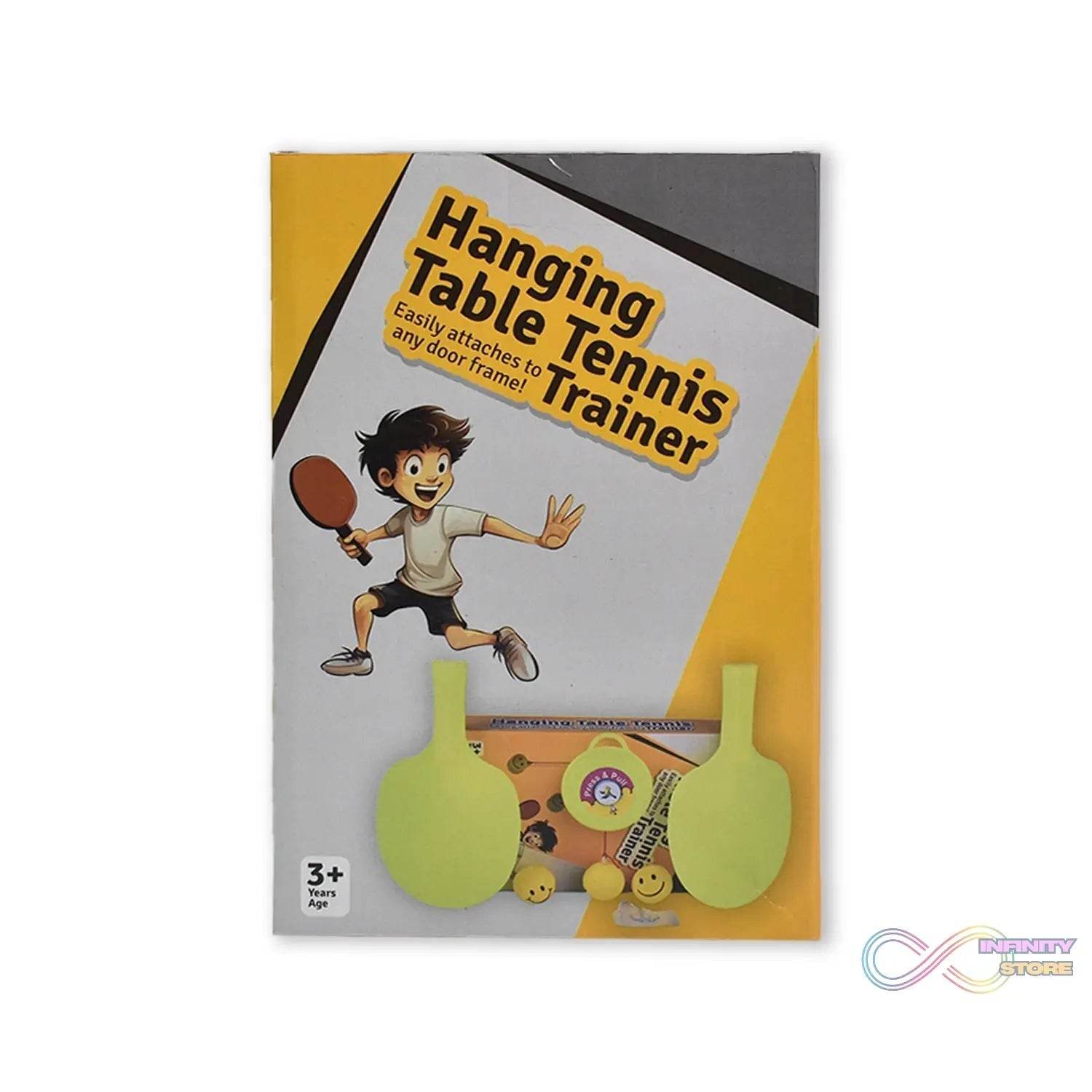 Hanging Table Tennis Trainer Set with Three Ball (1 Set) - infinityexculsivestore.com