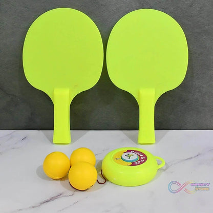 Hanging Table Tennis Trainer Set with Three Ball (1 Set) - infinityexculsivestore.com