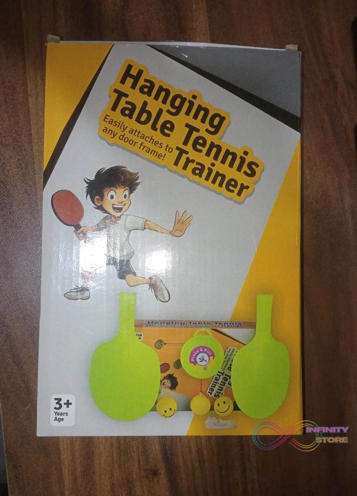 Hanging Table Tennis Trainer Set with Three Ball (1 Set) - infinityexculsivestore.com