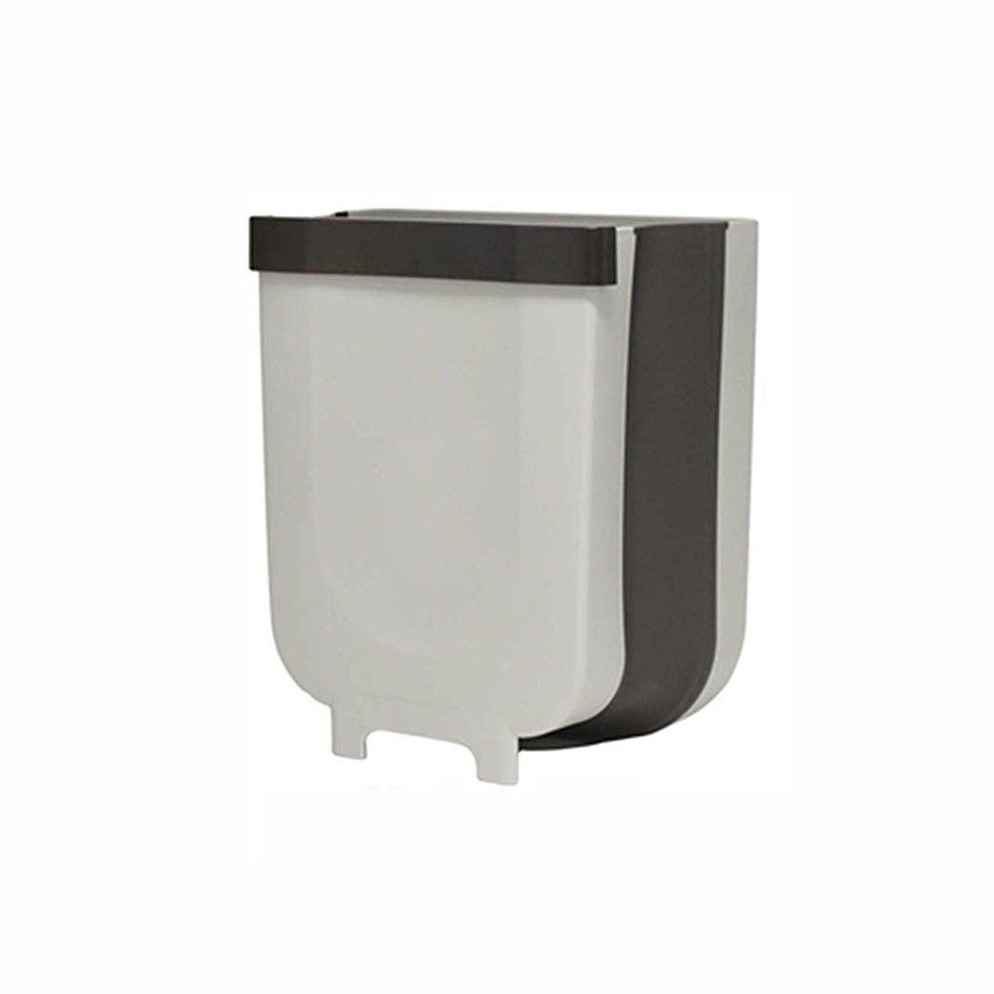 Hanging Trash Can for Kitchen Cabinet Door, Small Collapsible Foldable Waste Bins, Hanging Trash Holder for Bathroom Bedroom Office Car, Portable. - infinityexculsivestore.com
