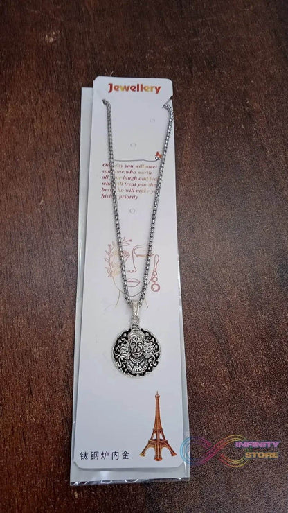Hanuman Locket With Chain, Pendant Necklace Chain (1 Pc) - infinityexculsivestore.com