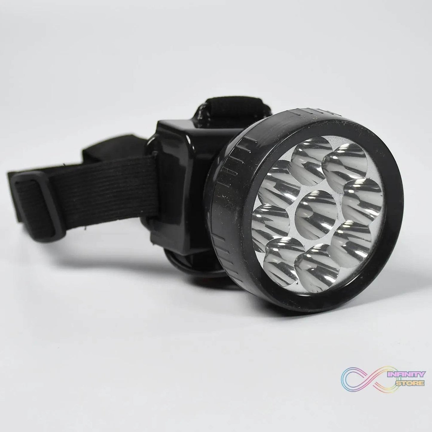 Head Lamp 9 Led Long Range Rechargeable Lamp Use For Farmers, Fishing - infinityexculsivestore.com