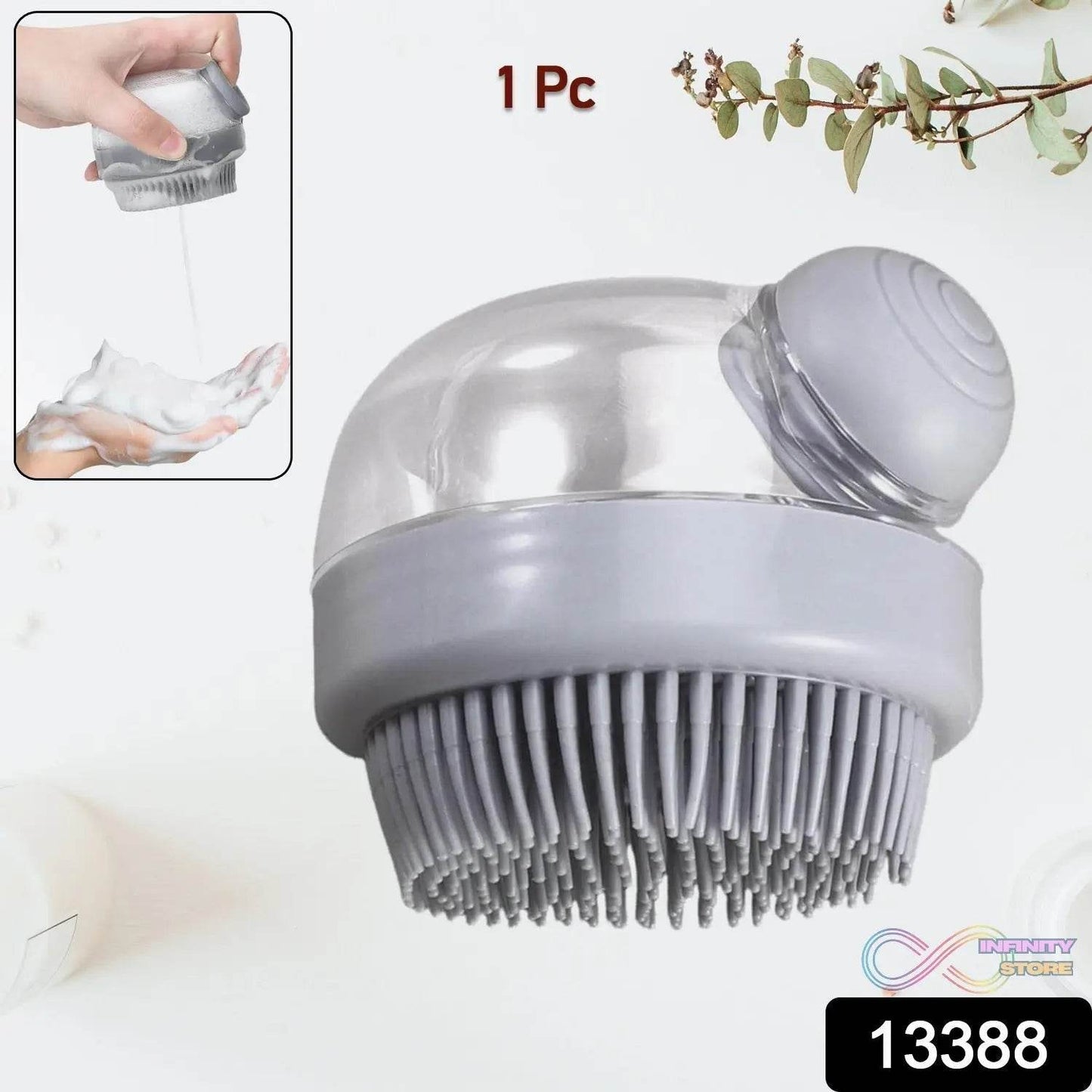 Head Scalp Massager Shampoo Brush (1 Pc) - infinityexculsivestore.com
