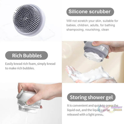 Head Scalp Massager Shampoo Brush (1 Pc) - infinityexculsivestore.com
