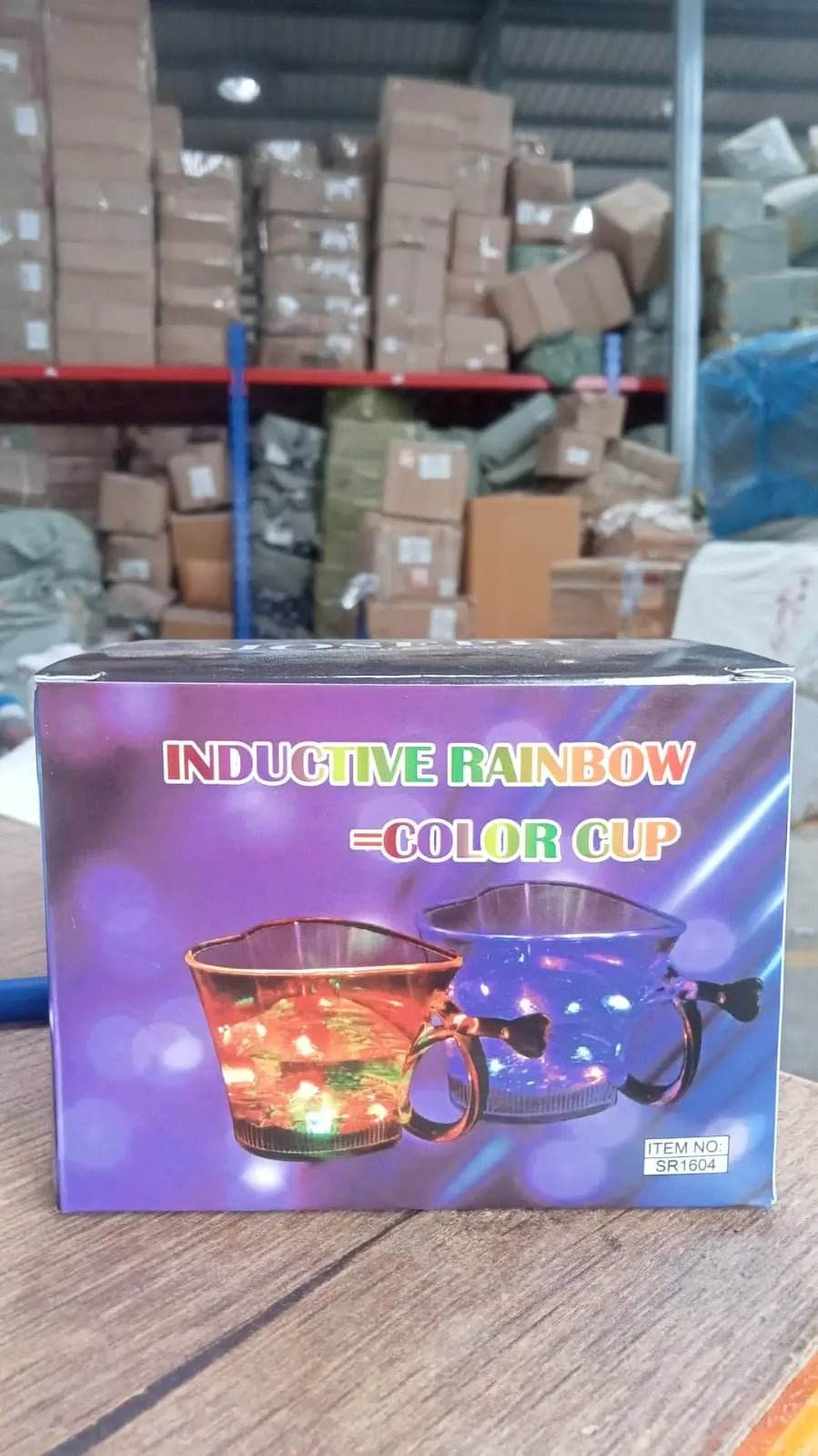 Heart Shape Activated Blinking Led Glass Cup - infinityexculsivestore.com